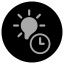 Botón de temporizador de pantalla
